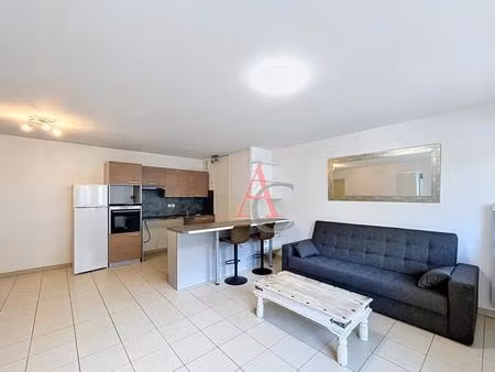 location nice ouest  2 pièces 55 m²  meublé  parking privé