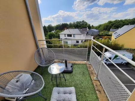 a louer - agence giboire bruz - appartement pont pean 2 pièce(s) 46.65 m2