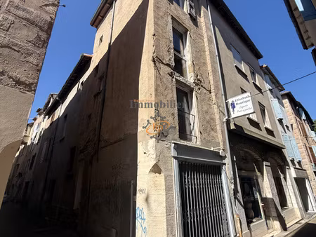 vente maison de ville avec local à rénover saint-affrique