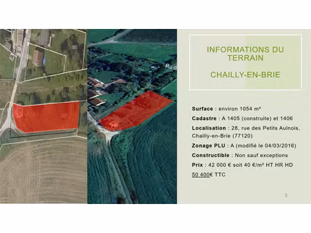 terrain - chailly en brie