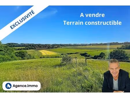 terrain à bâtir avec belle vue
