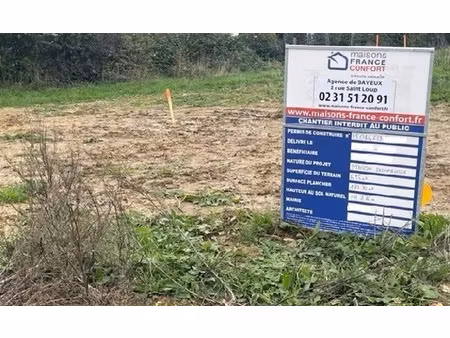 vente terrain 400 m² à saint-gabriel-brécy (14480)  64 900 €