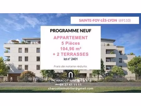 appartement de luxe de 5 pièces en vente à sainte-foy-lès-lyon  auvergne-rhône-alpes