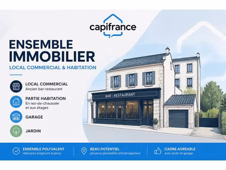 vente immeuble 166 m² pleyben (29190)