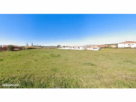vente terrain 630 m² à bizanet (11200)  99 000 €