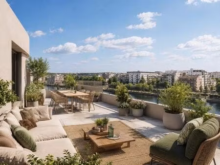 appartement de prestige de 81 m2 en vente ivry-sur-seine  île-de-france
