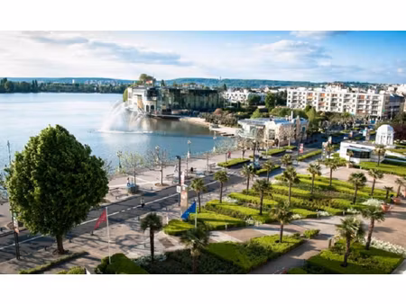 enghien les bains neuf t1 37m2 + jardins 8 5m² + terrasse 14m² + parking