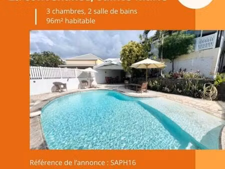 a vendre - maison t4 - sainte marie
