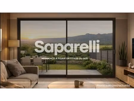 résidence saparelli duplex t3 en vefa au coeur du village de figari