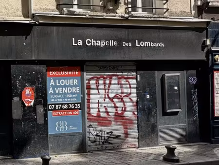 vente local commercial