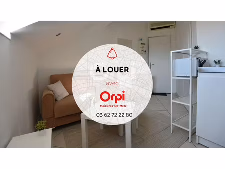 location meublée appartement 1 pièce 11.98 m² à montigny-les-metz (57950)  350 €