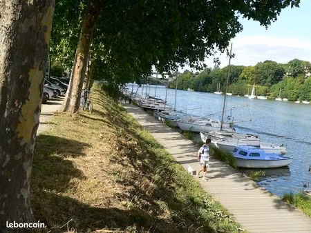 studio 28 m² bord de l’erdre + balcon + cave + option parking couvert