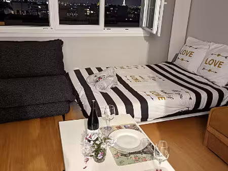 studio meublé avec ascenseur et concierge