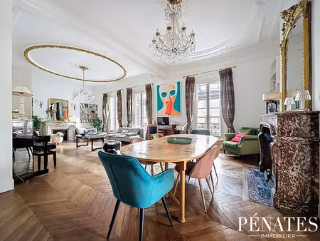 bel appartement haussmannien 5 pièces avec balcon