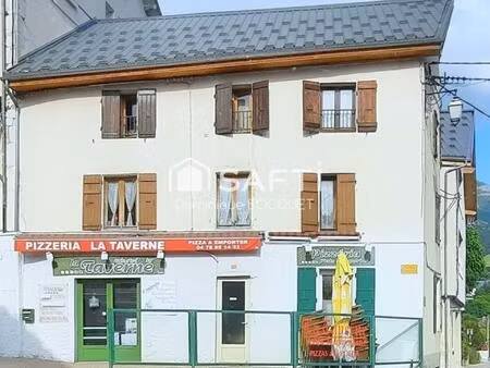 centre de villard de lans  immeuble comprenant un fonds de commerce de restaurant 100 m2 a