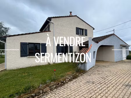 sermentizon maison familiale avec studio indépendant et gran