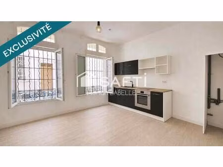 local commercial de 15 m² avec appartement t2
