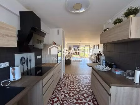 appartement de 72 m² avec 2 chambres  balcon et garage