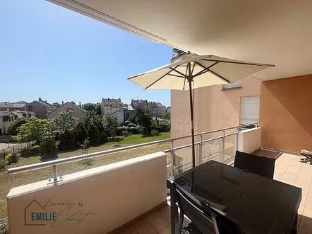 t2 avec balcon  garage et cave