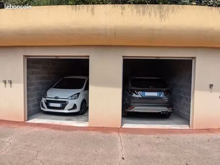 garages mitoyens à la napoule - 2 lots