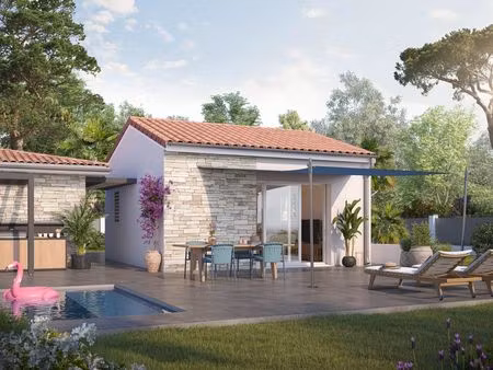 maison studio neuve avec terrain viabilisé à montpitol (31380) aux portes de toulouse