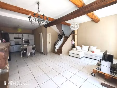 maison de village en r+1 95m2 hab t4 + garage/atelier