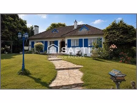 maison individuelle de plain pied avec sous sol complet