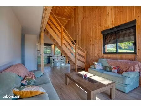 belle maison confortable t4 en bois récente (2023) à belvès  dordogne  périgord noir