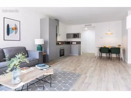 st-germain – t3 50m2 meublé refait à neuf
