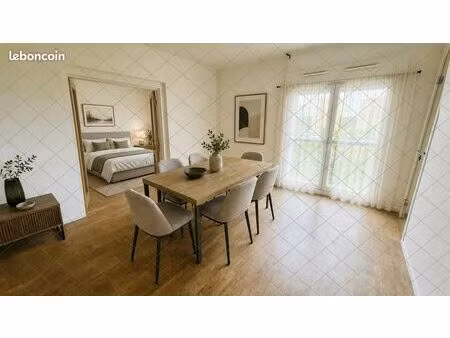 location t2 meublee le mans - 46m2 - sablons/epau proche gare tgv