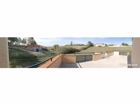 maison contemporaine t4 127m² – terrain 1950m²  grand garage & vue panoramique