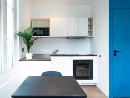 studio meublé rénové