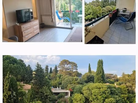 meublé 36 m² - balcon vue verdure - climatisation - cave