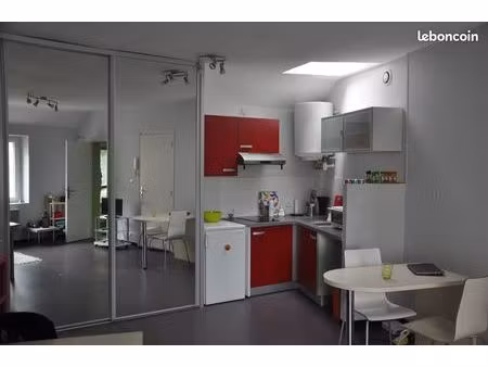 studio meuble hyper centre atypique - serenite - calme sur jardin arboré « la campagne à l