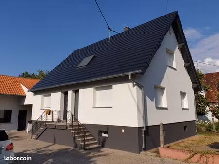 maison rénovée 130m² + 3 garages