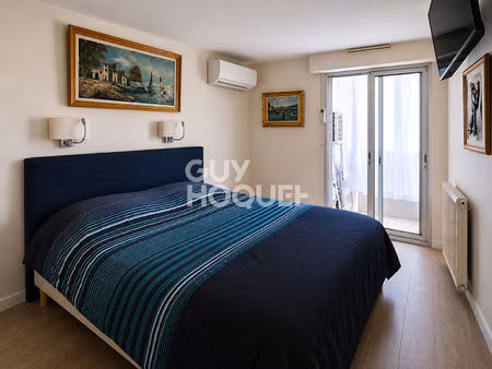 appartement t3 traversant avec studio intégré - 97m2 - vue mer à canet-plage !
