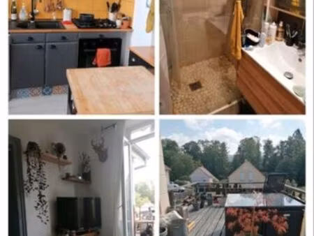 bel appartement lumineux avec terrasse.■une place de parking .■loyer charges comprises 580