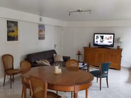 t2 meublé 62m² - terrasse - jardin - parking