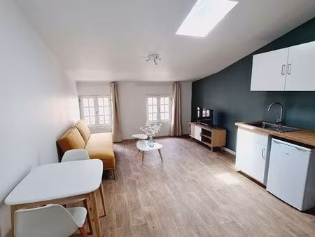 studio meublé avec mezzanine