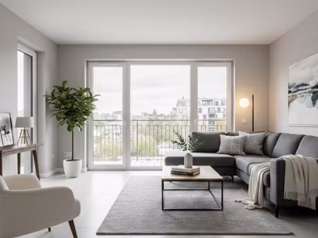 4 pièces au 3ᵉ étage avec 2 balcons