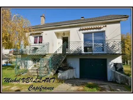 maison à vendre 5 pièces dornes (58)  3 chambres  terrain 757 m²  pompe à chaleur  poêle à