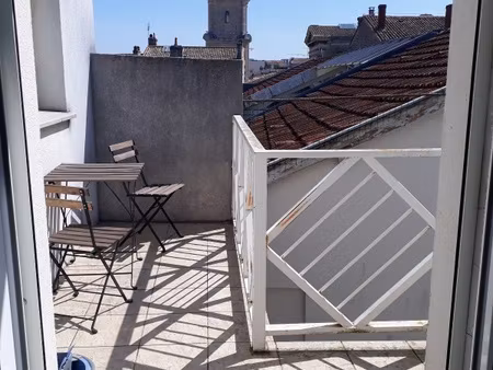 bordeaux chartrons - t2 avec terrasse - cours du médoc