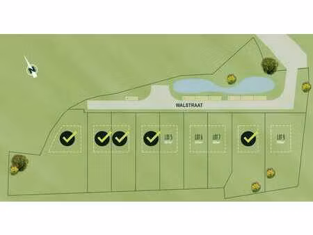bouwgrond met instapklare woning