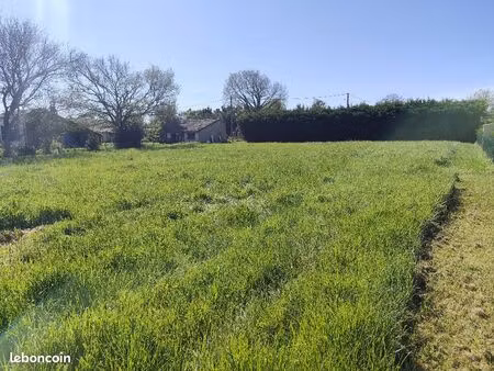 terrain 1 350 m² blaignan prignac