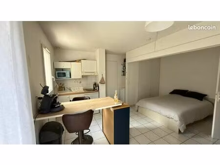 studio jardin bail mobilité libre 1er juillet