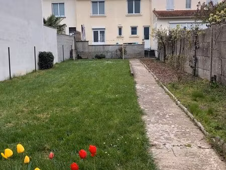 location maison individuelle + jardin