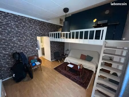 beau t2 bis meublé rénové avec cave et mezzanine - secteur croix-rousse