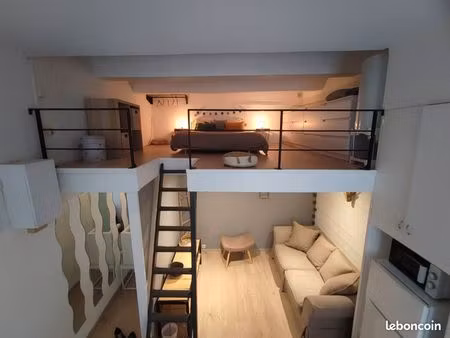 appartement 1 pièce 28m2 avec mezzanine