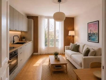 bel appartement t3 55m2 rénové - secteur pilier rouge