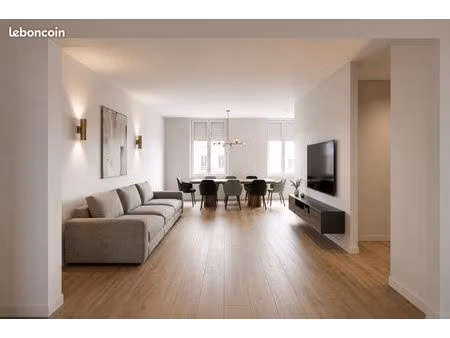 appartement t2 meublé 57 m² avec terrasse privative et parking